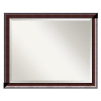 Country Large Mirror in Dark Walnut Country Large Mirror in Dark Walnut
