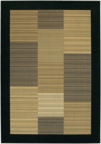 Couristan 0766/0601 Everest Hamptons/Multi Stripe-Black 5-Feet 3-Inch by 7-Feet 6-Inch Rug Couristan 0766/0601 Everest Hamptons/Multi Stripe-Black 5-Feet 3-Inch by 7-Feet 6-Inch Rug