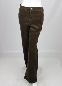 Charter Club Womens Dark Walnut Brown Slim It Up Corduroy Pants 16W Charter Club Womens Dark Walnut Brown Slim It Up Corduroy Pants 16W