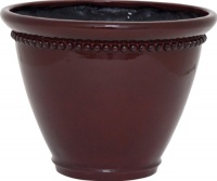 Dynamic Design GSY0812RZ Sonia 8-Inch Ceramix Planter, Classic Chic Style, Red Glaze Dynamic Design GSY0812RZ Sonia 8-Inch Ceramix Planter, Classic Chic Style, Red Glaze