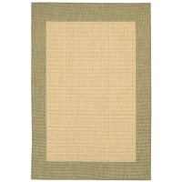 Couristan 1005/5005 Recife Checkered Field Natural/Green Rug, 8-Feet 6-Inch by 13-Feet Couristan 1005/5005 Recife Checkered Field Natural/Green Rug, 8-Feet 6-Inch by 13-Feet
