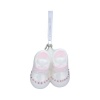 Reed & Barton C0006PK Baby's First Christmas 2012 Pink Booties Ornament, 3-1/4-Inch High