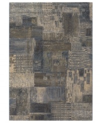 An abstract construction of variegated striping in a myriad of soothing colors creates a very sophisticated statement in this Taylor Abstract Mural area rug. Wilton-woven using a multi-point and loom-carved technique for unparalleled depth, texture and quality. An abstract construction of variegated striping in a myriad of soothing colors creates a very sophisticated statement in this Taylor Abstract Mural area rug. Wilton-woven using a multi-point and loom-carved technique for unparalleled depth, texture and quality.
