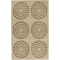 Cream Surya Bombay 5'x8' Contemporary Rectangle Area Rug from RugPal.com Cream Surya Bombay 5'x8' Contemporary Rectangle Area Rug from RugPal.com