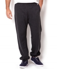 Lounge or workout in these classic and comfortable sweatpants by Nautica. Lounge or workout in these classic and comfortable sweatpants by Nautica.