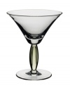 Bring contemporary refreshment to casual tables with the New Cottage martini glass. A tinted-green stem and fluted texture adds interest to an already-stylish silhouette. From Villeroy & Boch.