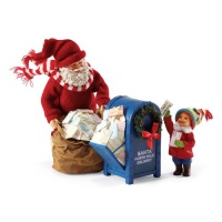 Department 56 Possible Dreams Santas Priority Mail Santa Figurine Department 56 Possible Dreams Santas Priority Mail Santa Figurine