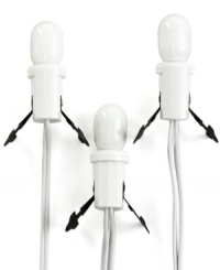Illuminate any holiday scene with timeless white lights from Department 56. With switched cords and bulbs. Illuminate any holiday scene with timeless white lights from Department 56. With switched cords and bulbs.