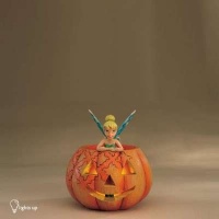 Disney Traditions by Jim Shore 4013975 Tinkerbell Inside Pumpkin Figurine, 5-1/2-Inch Disney Traditions by Jim Shore 4013975 Tinkerbell Inside Pumpkin Figurine, 5-1/2-Inch