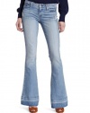 7 For All Mankind Women's Jiselle Jean in Pink Whiskered