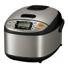 Zojirushi NS-LAC05XT Micom 3-Cup Rice Cooker and Warmer, Black and Stainless Steel