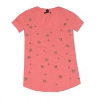 Tommy Hilfiger Women Fashion Beads Applique Logo T-shirt Tommy Hilfiger Women Fashion Beads Applique Logo T-shirt