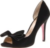 Paris Hilton Women's Senorita,Black Suede,7.5 M US