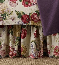 Lauren by Ralph Lauren Surrey Garden Floral QUEEN Bedskirt