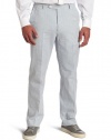 Tommy Hilfiger Men's Trim Fit Flat Front Seersucker Pant