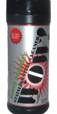 WOW! Stainless Steel Cleaner and Protector, 30 Count Canister WOW! Stainless Steel Cleaner and Protector, 30 Count Canister