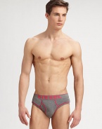 Slim-fit, stretch-cotton briefs are crafted for everyday wear and comfort with contrast piping and logo detail on the elasticized waistband.Elastic logo waistband95% cotton/5% elastaneMachine washImported