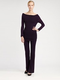 An effortless essential that works with any look, this easy-fit style is finished with a flattering wide leg and crafted from soft, blended cashmere.Ribbed foldover waistWide legsPull-on styleInseam, about 3478% cashmere/19% nylon/3% elastaneDry cleanImported of Italian fabricModel shown is 5'11 (180cm) wearing US size Small. An effortless essential that works with any look, this easy-fit style is finished with a flattering wide leg and crafted from soft, blended cashmere.Ribbed foldover waistWide legsPull-on styleInseam, about 3478% cashmere/19% nylon/3% elastaneDry cleanImported of Italian fabricModel shown is 5'11 (180cm) wearing US size Small.