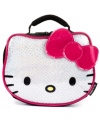 She can take Hello Kitty out to lunch with this fashionably functional lunchbox.