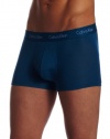 Calvin Klein Men's Micro Modal Fashion Trunk, Blue Spell, Medium