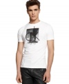 Think big. This large graphic t-shirt from Calvin Klein adds some boldness to your summer style. (Clearance)