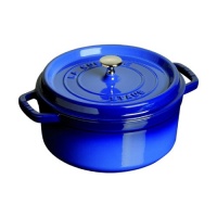 Staub Mini .25 Quart Round Cocotte, Royal Blue Staub Mini .25 Quart Round Cocotte, Royal Blue