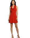 Three Dots Women's Cowl Neck Tank Dress, Chile, Large