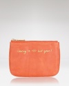 The only thing worth saving for: this leather pouch from Rebecca Minkoff. You can't afford not to own it.