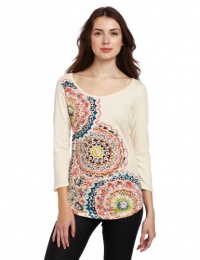 Lucky Brand Women's Moroccan Medallion Tee Lucky Brand Women's Moroccan Medallion Tee