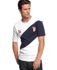 Show off. Take your support to the next level with this country badge t-shirt from Puma. Show off. Take your support to the next level with this country badge t-shirt from Puma.