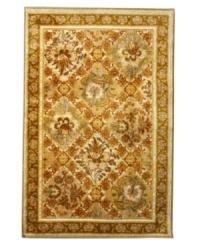 Accent any floor in your home with the elegant Imperial carved rug from Bacova. Featuring a rich-hued foulard pattern, this rug is skid resistant with stic-tite backing to keep the rug in place at all times. Accent any floor in your home with the elegant Imperial carved rug from Bacova. Featuring a rich-hued foulard pattern, this rug is skid resistant with stic-tite backing to keep the rug in place at all times.