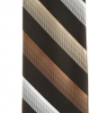 Haggar Men's Washable Shaded Review Stripe Neck Tie