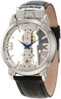 Stuhrling Original Men's 165E.33152 Classic Winchester Spire Mechanical Skeleton Silver Tone Watch Stuhrling Original Men's 165E.33152 Classic Winchester Spire Mechanical Skeleton Silver Tone Watch