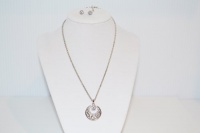 Charter Club Boxed Set Necklace Earrings SILVER Tone set Charter Club Boxed Set Necklace Earrings SILVER Tone set