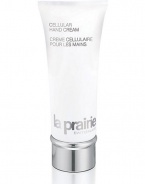 Intensely moisturizing, age-minimizing hand treatment . This advanced formula contains marine-derived alpha hydroxy acids that slough away dry, flaky skin, and shields skin from severe parching and moisture loss. Helps hands look smoother, firmer and younger. 3.4 oz. 