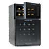 Wine Enthusiast Silent 24 Bottle Two-Temp Touchscreen Wine Refrigerator