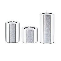 Glimmering Swarovski crystals exude pure luxury on the Ambiray tealight, reflecting romantic candlelight in every direction. Glimmering Swarovski crystals exude pure luxury on the Ambiray tealight, reflecting romantic candlelight in every direction.