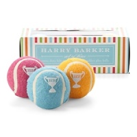All dogs are Best in Show with these brightly colored play balls from Harry Barker featuring whimsical trophy decals. Natural rubber covered in sturdy felt makes each one a fun and durable toy for furry friends. All dogs are Best in Show with these brightly colored play balls from Harry Barker featuring whimsical trophy decals. Natural rubber covered in sturdy felt makes each one a fun and durable toy for furry friends.