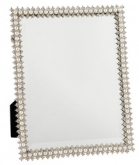 Olivia Riegel Crystal & Pearl Tabletop Mirror 8.75 x 11.25 Swarovski Crystals Faux Pearls Olivia Riegel Crystal & Pearl Tabletop Mirror 8.75 x 11.25 Swarovski Crystals Faux Pearls