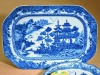 Mottahedeh Blue Canton Cookie Plate 10.5 in