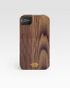 A natural-inspired wood grain design accents a plastic hard shell cover set to protect your Apple iPhone in style.Plastic7W x 5HImported