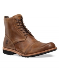These boots for men combine smooth, modern style with can't-bust-'em attitude. This pair of zippered Timberland men's boots makes a great addition to your dressed-down lineup. These boots for men combine smooth, modern style with can't-bust-'em attitude. This pair of zippered Timberland men's boots makes a great addition to your dressed-down lineup.