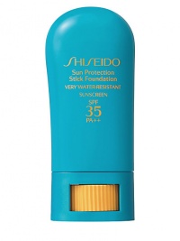 A treatment-enriched stick foundation that defends against powerful UVA/UVB rays as it provides a sheer natural finish. Unites optimal sun protection with skin-caring makeup. Provides excellent hydrating benefits to fight dryness and maintain skin's optimal moisture and softness. Resists perspiration and water to remain fresh for hours. Minimizes imperfections with a natural dewy finish. Recommended by the Skin Cancer Foundation as an effective UV sunscreen. A treatment-enriched stick foundation that defends against powerful UVA/UVB rays as it provides a sheer natural finish. Unites optimal sun protection with skin-caring makeup. Provides excellent hydrating benefits to fight dryness and maintain skin's optimal moisture and softness. Resists perspiration and water to remain fresh for hours. Minimizes imperfections with a natural dewy finish. Recommended by the Skin Cancer Foundation as an effective UV sunscreen.
