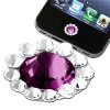 eforCity Home Button Sticker for Apple iPhone/iPad/iPod touch - Purple Diamond