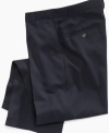 When he needs to look good in a hurry, grab these versatile pants from Tommy Hilfiger.