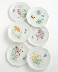 Mix and match six different Butterfly Meadow dinnerware patterns to create a unique customized dining experience. Mix and match six different Butterfly Meadow dinnerware patterns to create a unique customized dining experience.