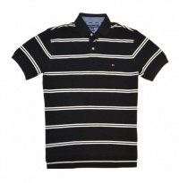 Tommy Hilfiger Men Striped Logo Polo T-shirt Tommy Hilfiger Men Striped Logo Polo T-shirt