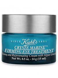 A rejuvenating formula to firm the eye area and replenish moisture. Improves skin elasticity and radiance. Rare bounce back texture for better controlled application. Immediate firming effect on skin. Eye area appears more luminous. 0.5 oz. A rejuvenating formula to firm the eye area and replenish moisture. Improves skin elasticity and radiance. Rare bounce back texture for better controlled application. Immediate firming effect on skin. Eye area appears more luminous. 0.5 oz.