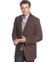 Jeans go from casual to classy with the addition of this Lauren by Ralph Lauren quilted sport coat.