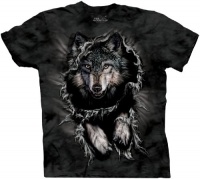 The Mountain Men's Breakthrough Wolf Short Sleeve Tee The Mountain Men's Breakthrough Wolf Short Sleeve Tee